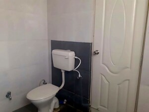 Bathroom in 2 BHK Apartment at Omega Green Park, Faizabad Road – for Rent