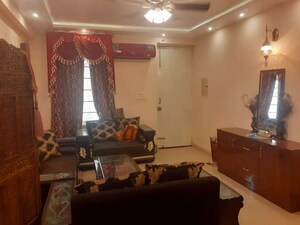 Living Room in 2 BHK Apartment at Omega Green Park, Faizabad Road – for Rent