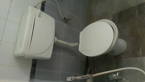 Bathroom in 2 BHK Independent House at Rt Nagar – for Rent