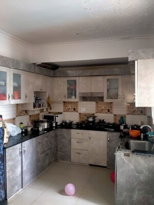 Kitchen in 2 BHK Apartment at Samiah Melrose Avenue, Vrindavan Yojna – for Rent