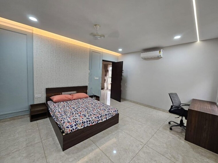Bedroom, muppas-indraprastha 3 Bedroom 5125 Sq.Ft. Apartment In Tellapur Hyderabad 10545920