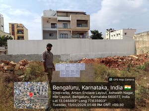  Land – Exterior View View at Thanisandra - for Sale