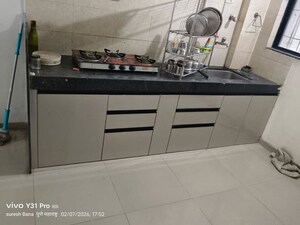 Kitchen in 3 BHK Apartment at Rachana Bella Casa, Baner – for Rent
