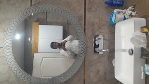 Bathroom in 3 BHK Apartment at Unitech The Close North, Sector 50 – for Rent