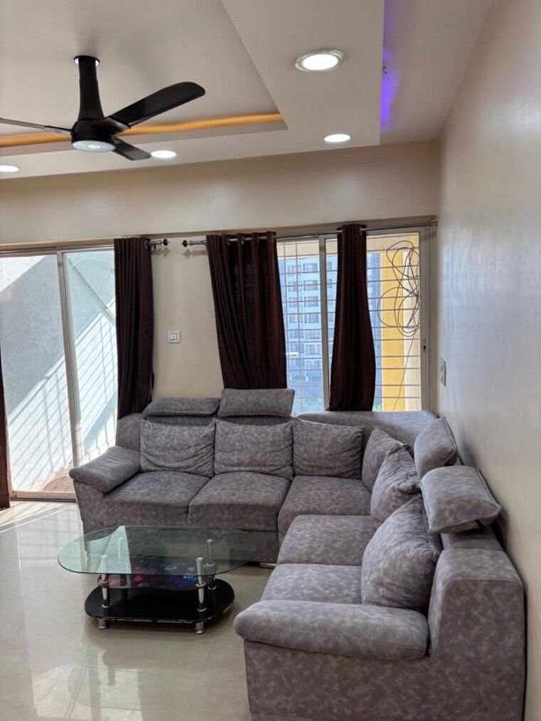 Living Room, pride-aashiyana 2 Bedroom 1100 Sq.Ft. Apartment In Dhanori Pune 10546091