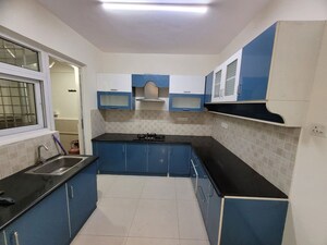 Kitchen in 2.5 BHK Apartment at MIMS Habitat, Hennur Road – for Rent