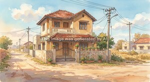  Independent House – Exterior View View at Garladinne - for Sale