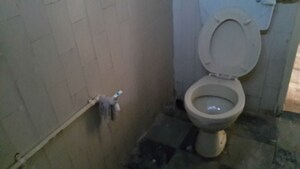 Bathroom in 2 BHK Independent House at Rt Nagar – for Rent