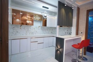 Kitchen in 3 BHK Builder Floor at Uttam Nagar – for Sale