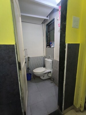 Bathroom in 1 BHK Apartment at Swapnapurti CHS Kharghar, Kharghar – for Rent