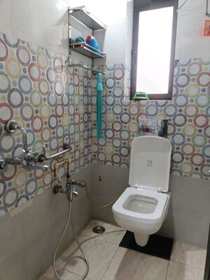 Bathroom in 1 BHK Apartment at Evershine Millennium Paradise, Kandivali East – for Rent