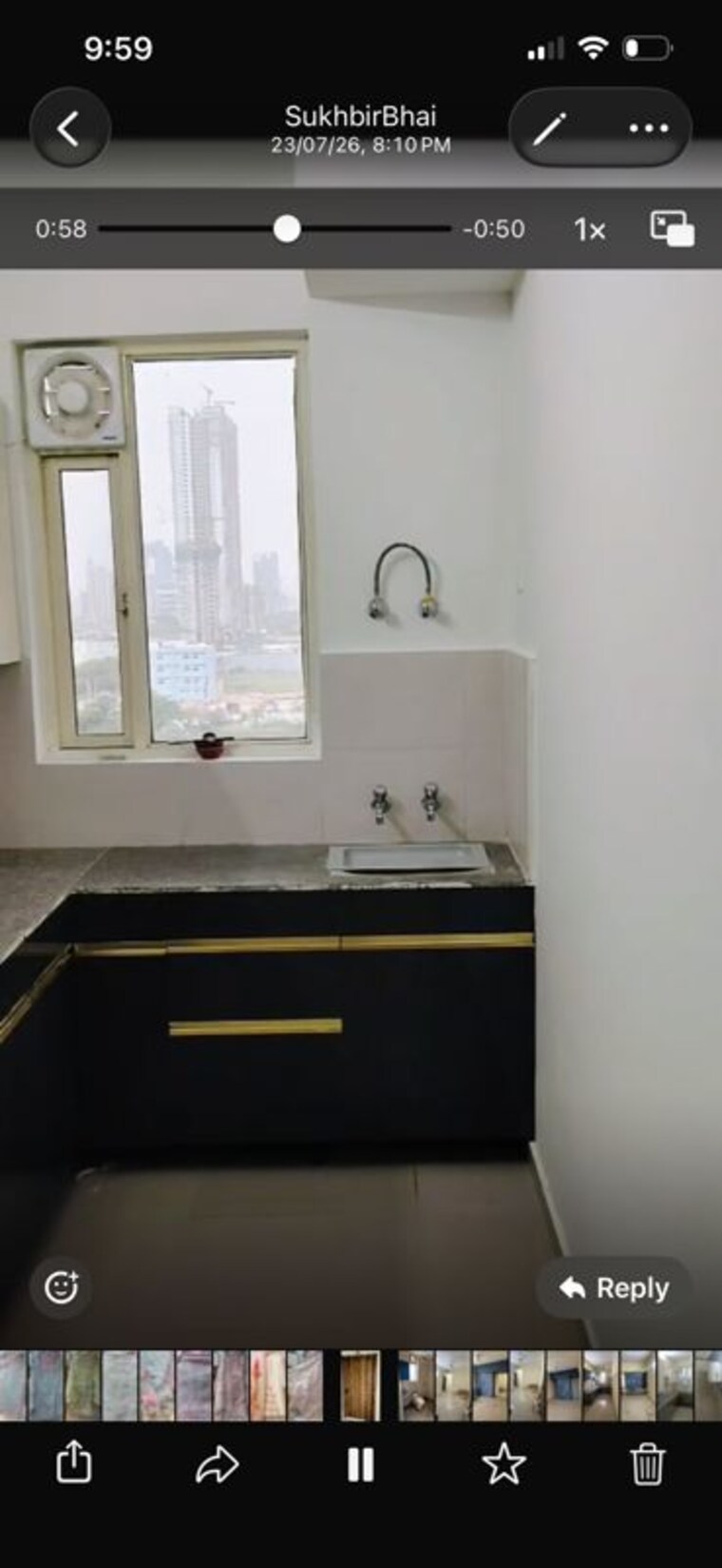 Kitchen, pyramid-midtown 2 Bedroom 598 Sq.Ft. Apartment In Sector 59 Gurgaon 10546328
