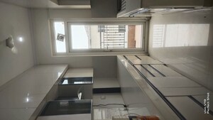 Kitchen in 3 BHK Apartment at Rohit Height, Gomti Nagar – for Rent