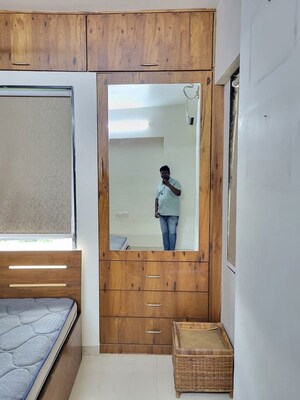 Bathroom in 3 BHK Apartment at Puranik Aldea Espanola, Baner – for Rent