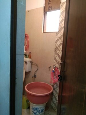 Bathroom in 1 BHK Builder Floor at Kishangarh – for Rent