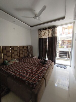 Bedroom in 3 BHK Builder Floor at Motia Blue Ridge, Dhakoli – for Sale
