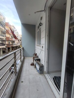 Balcony in 3 BHK Builder Floor at Motia Blue Ridge, Dhakoli – for Sale