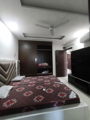 Bedroom in 3 BHK Builder Floor at Motia Blue Ridge, Dhakoli – for Sale