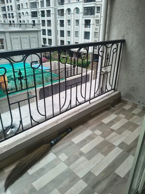Balcony in 1 BHK Apartment at Nyati Era, Dhanori – for Rent
