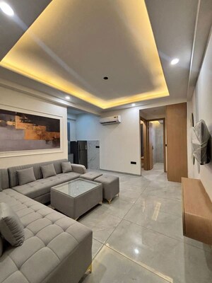 Living Room in 1 BHK Apartment at Sector 21 – for Rent