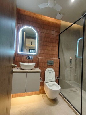 Bathroom in 2 BHK Apartment at Sector 21 – for Rent