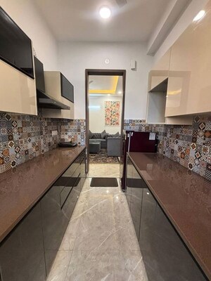 Kitchen in 1 BHK Apartment at Sector 22 – for Rent