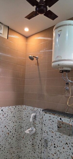 Bathroom in 3 BHK Builder Floor at Greater Kailash – for Rent