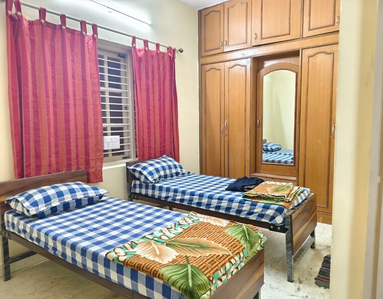 Bedroom, cv raman nagar Pg For Boys In Cv Raman Nagar 10546645
