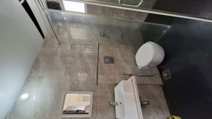 Bathroom in 2 BHK Apartment at Pharande Puneville, Punawale – for Rent