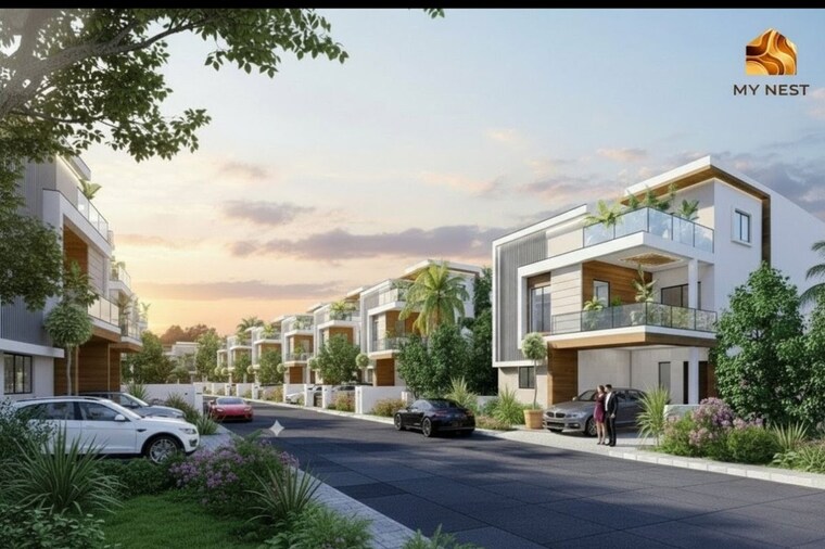 Exterior View, lb nagar 3 Bedroom 2200 Sq.Ft. Villa In Lb Nagar Hyderabad 10546662
