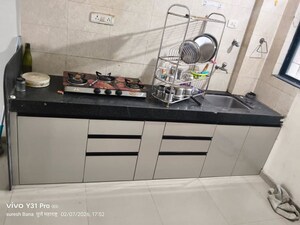 Kitchen in 3 BHK Apartment at Venkatesh Heights Aundh, Aundh – for Rent