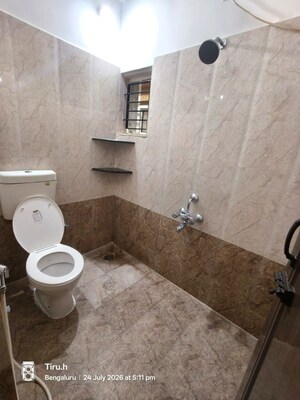 Bathroom in 2 BHK Independent House at Hsr Layout Sector 2 – for Rent