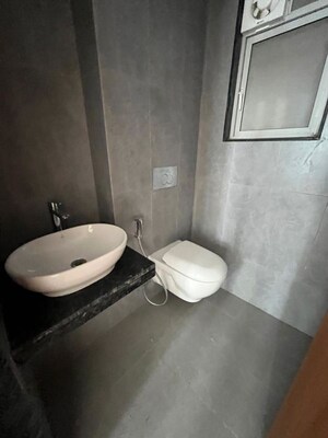 Bathroom in 3 BHK Apartment at Gera World of Joy, Kharadi – for Rent