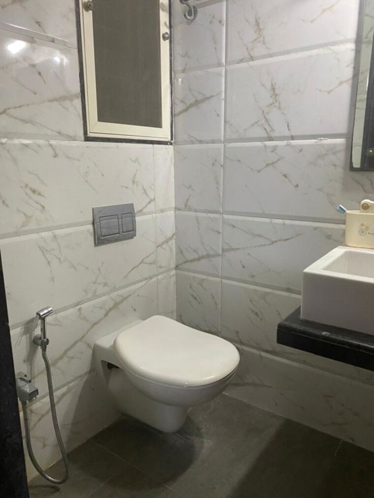 Bathroom, micro-srishti 2 Bedroom 570 Sq.Ft. Apartment In Bhandup West Mumbai 10546705