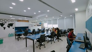Team Area in  Office Space at Greenscape Cyber One, Vashi Sector 30a – for Sale