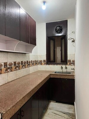 Kitchen in 1 BHK Builder Floor at Saket – for Rent