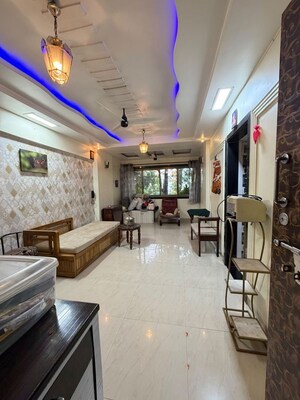 Kitchen in 1 BHK Apartment at Lokpuram CHS, Vasant Vihar – for Rent