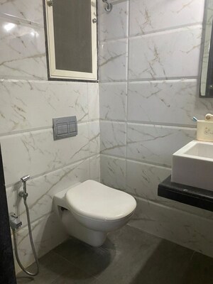 Bathroom in 2 BHK Apartment at Micro Srishti, Bhandup West – for Sale