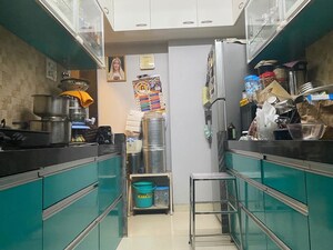 Kitchen in 2 BHK Apartment at Micro Srishti, Bhandup West – for Sale