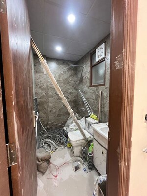 Bathroom in 3 BHK Builder Floor at Chattarpur – for Sale