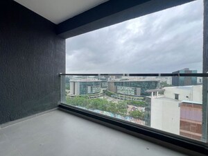 Balcony in 2.5 BHK Apartment at Zen Elite, Kharadi – for Rent