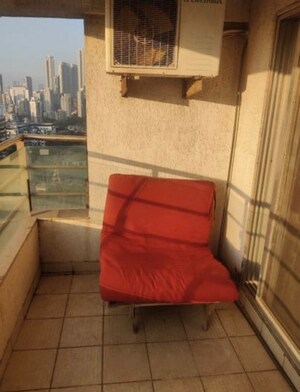 Balcony in 2.5 BHK Apartment at Mumbai Central Suburbs – for Rent