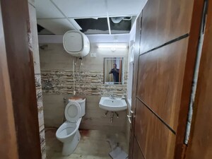 Bathroom in 2 BHK Apartment at Amrapali Kingswood, Sector 4 Greater Noida – for Rent