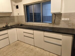 Kitchen in 3 BHK Apartment at Oberoi Realty Esquire, Goregaon East – for Rent