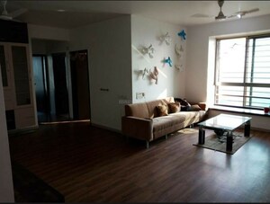 Living Room in 2.5 BHK Apartment at Oberoi Realty Woods, Goregaon East – for Rent