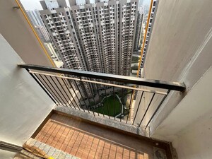 Balcony in 2 BHK Apartment at Runwal Eirene, Balkum Pada – for Rent
