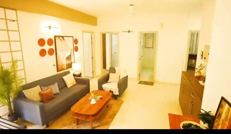 Living Room, godrej-aria 2.5 Bedroom 1494 Sq.Ft. Apartment In Sector 79 Gurgaon 10546861