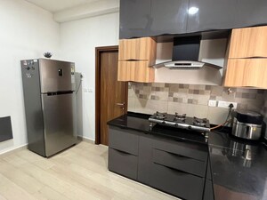 Kitchen in 3 BHK Apartment at Prestige Tranquil, Kokapet – for Rent