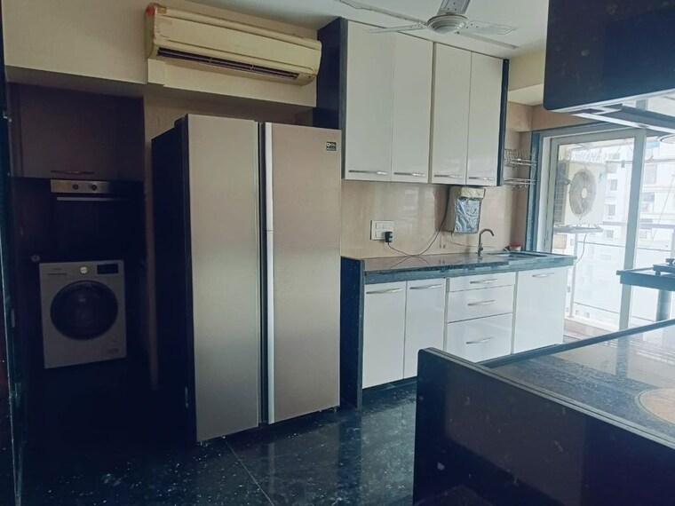 Kitchen, golden-beach-society 3 Bedroom 2400 Sq.Ft. Apartment In Juhu Mumbai 10546878