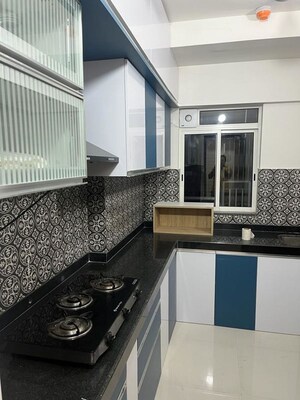 Kitchen in 2 BHK Apartment at Lodha Amara, Kolshet Road – for Rent